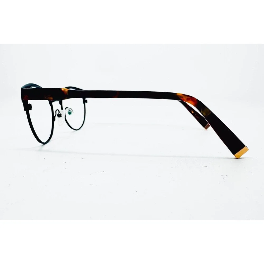 Ellen DeGeneres Eyeglass Frames Womens Black Tortoise Round ED503 50-19-143